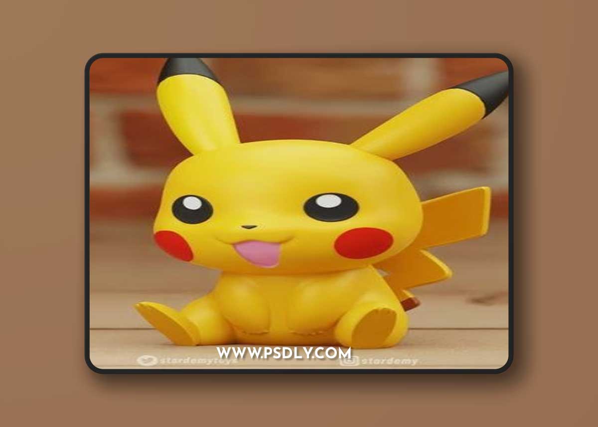 Pikachu Gleam – 3D Print Model