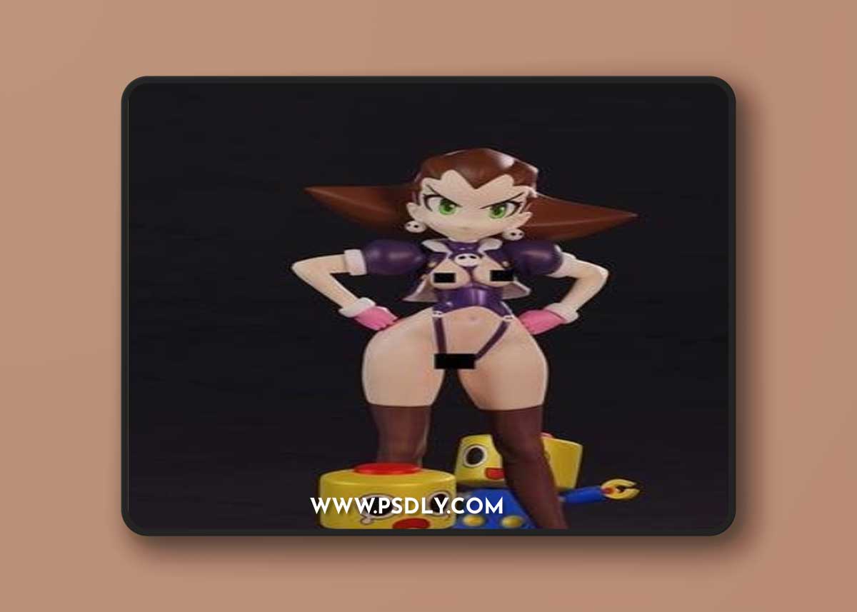 PolyBitsArt - Tron Bonne – 3D Print Model