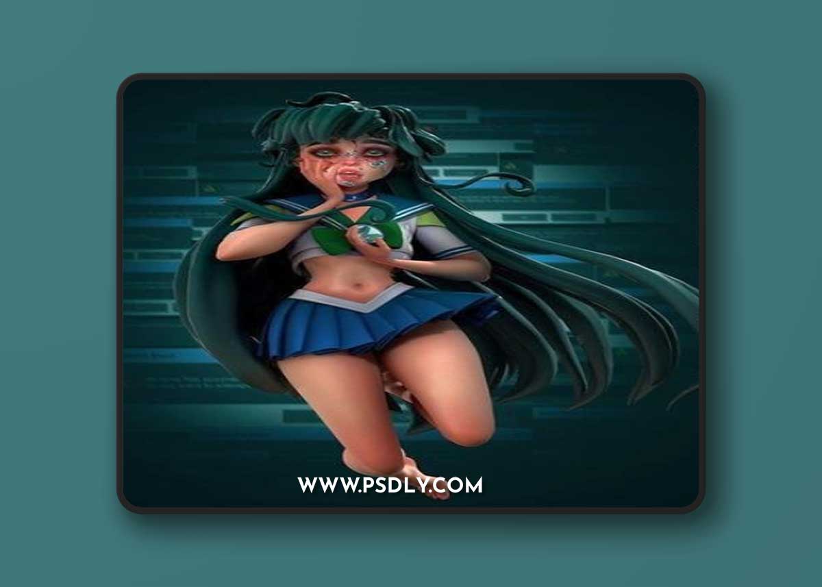 Sailor Moon - Sailor A – 3D Print Model