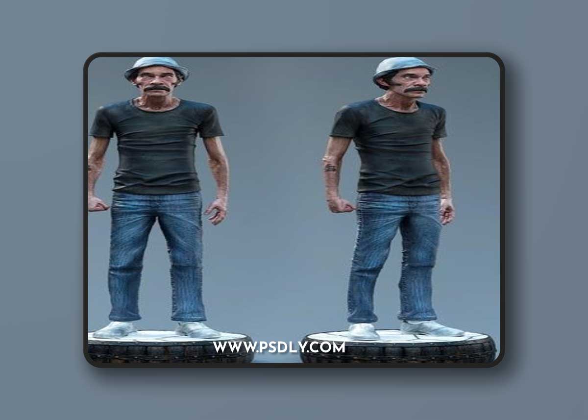 Ramón Valdés (Seu Madruga) – 3D Print Model