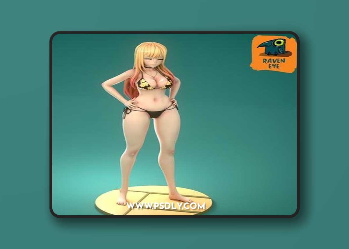 Raven Eye - Marin Kitagawa – 3D Print Model
