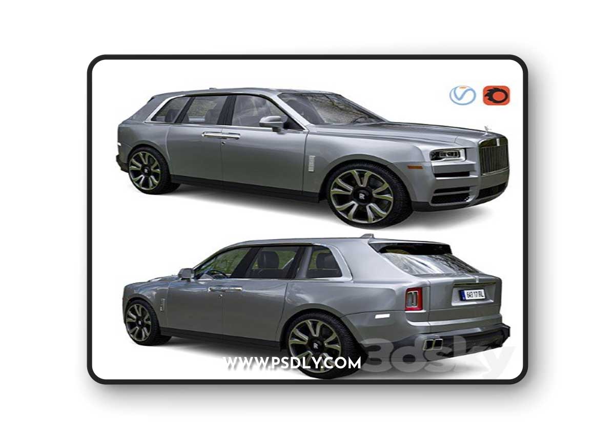 Rolls Royce Cullinan 3D Model
