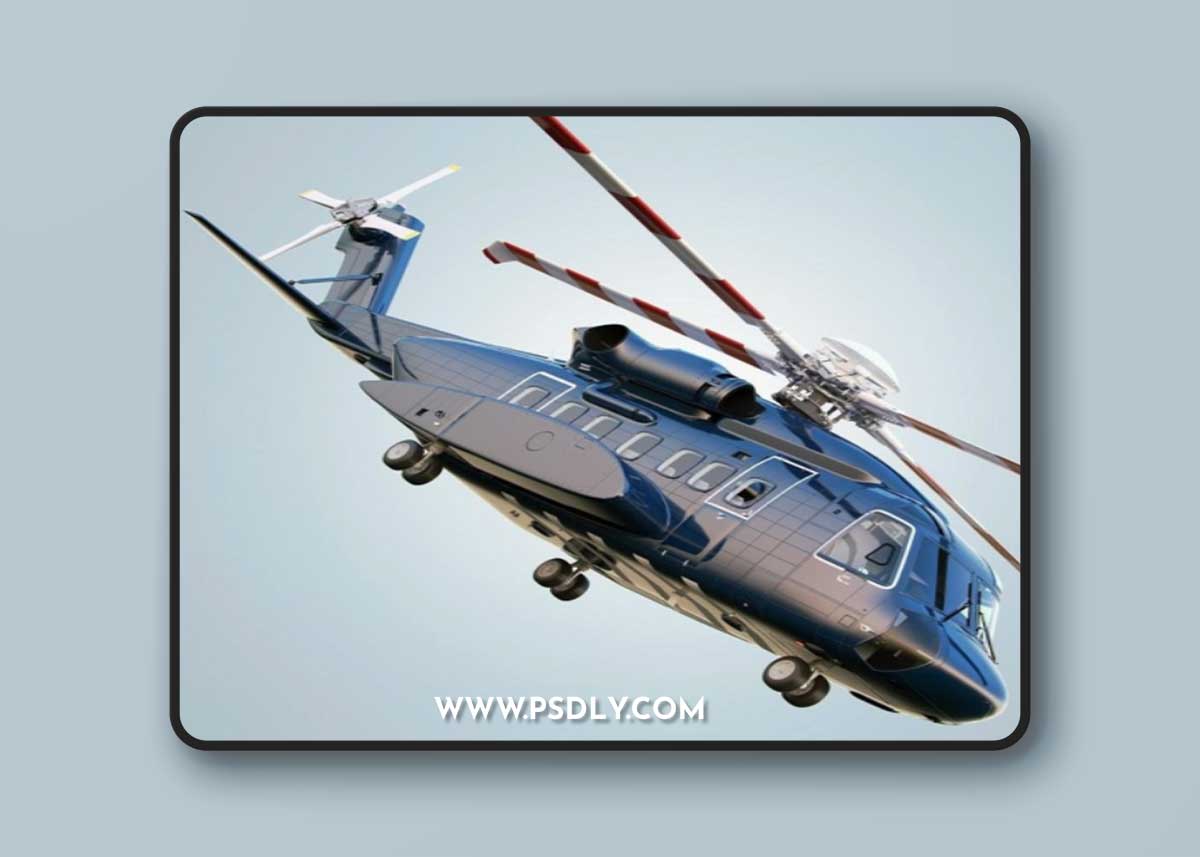 Sikorsky S-92 H-92 3D Model