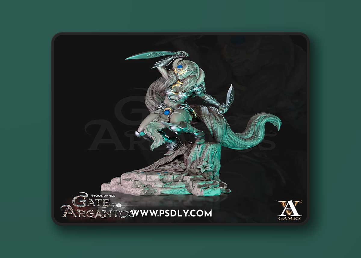 Sister Of The Black Moon 1 Print in 3D