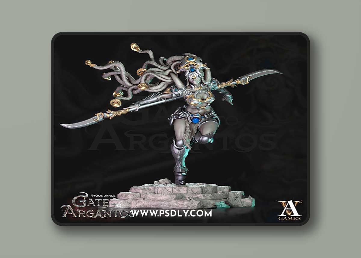 Sister Of The Black Moon 2 Print in 3D