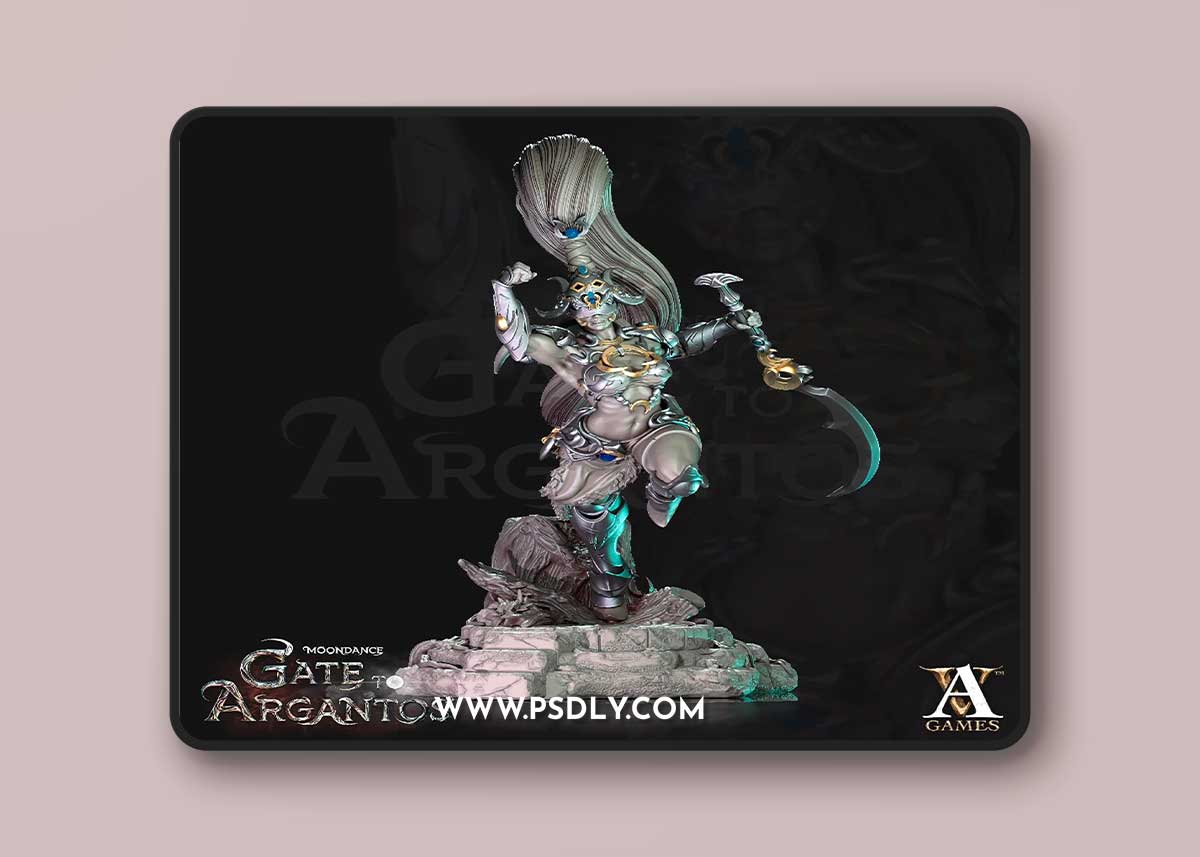 Sister Of The Black Moon 3 Print in 3D