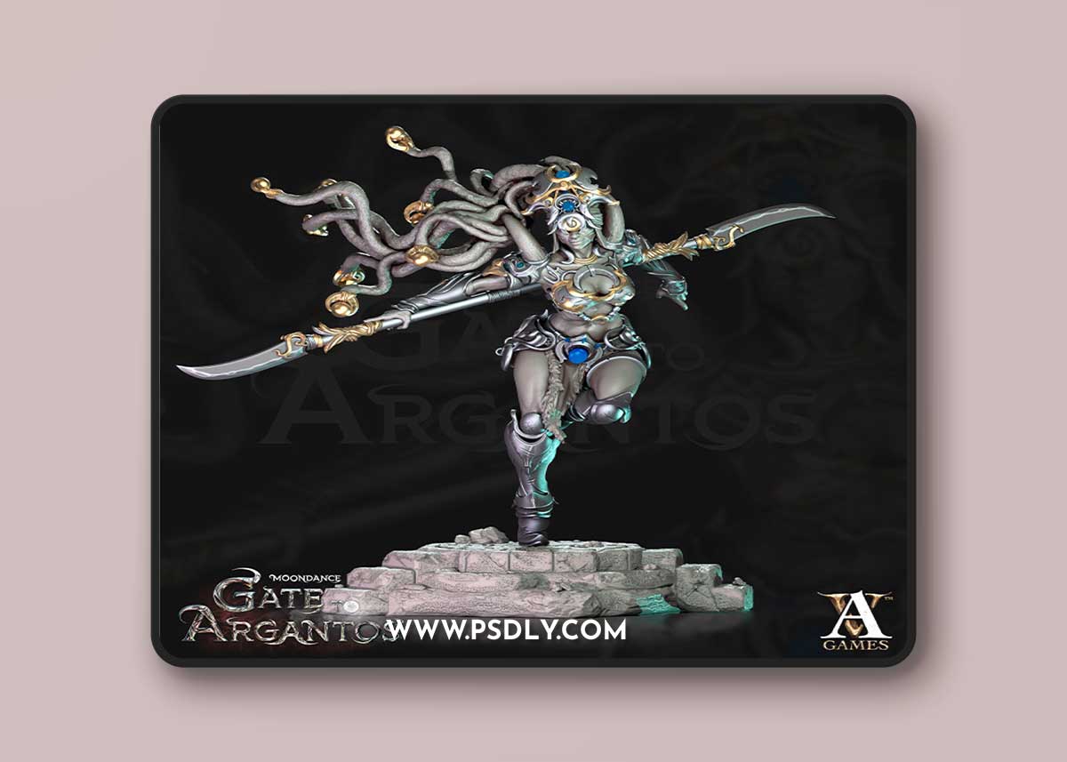 Sister Of The Black Moon 4 Print in 3D