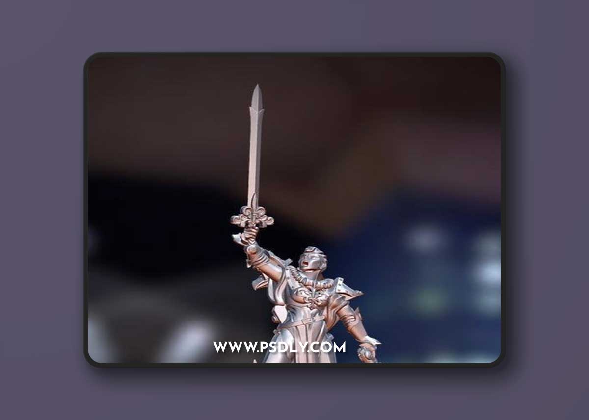 Squad Leader and Xmas battle sister – 3D Print Model