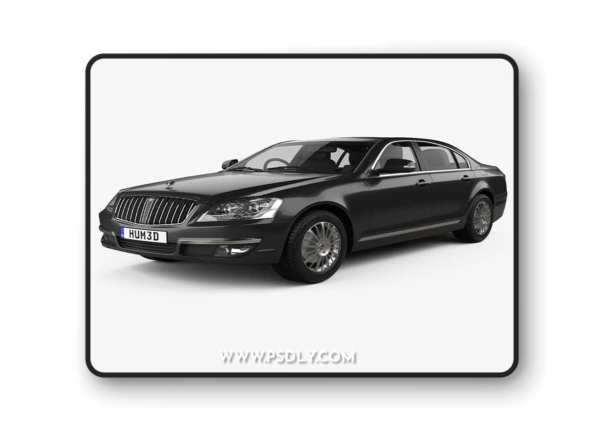 SsangYong Chairman W 2014 3D Model