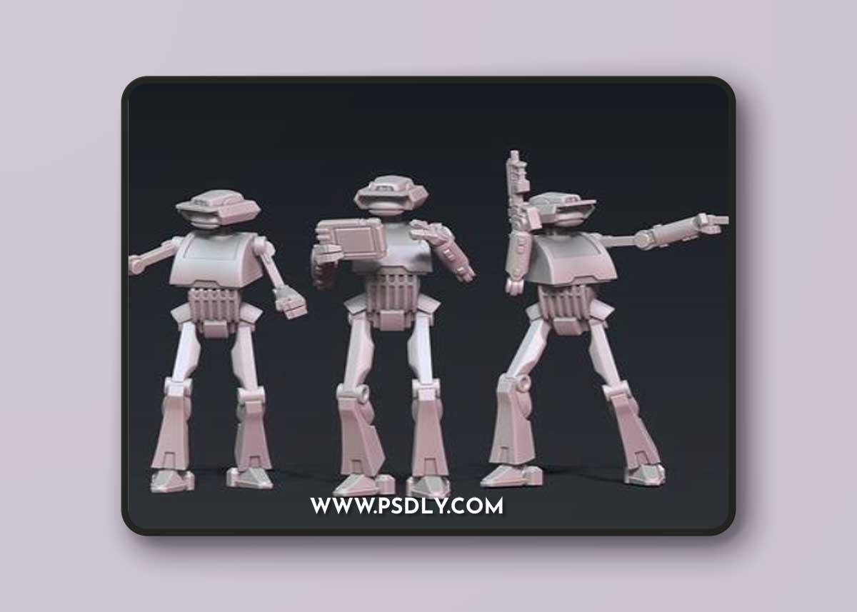 Star Wars Legion - Separatistas - Droide Tactico modelo T-Seb – 3D Print Model
