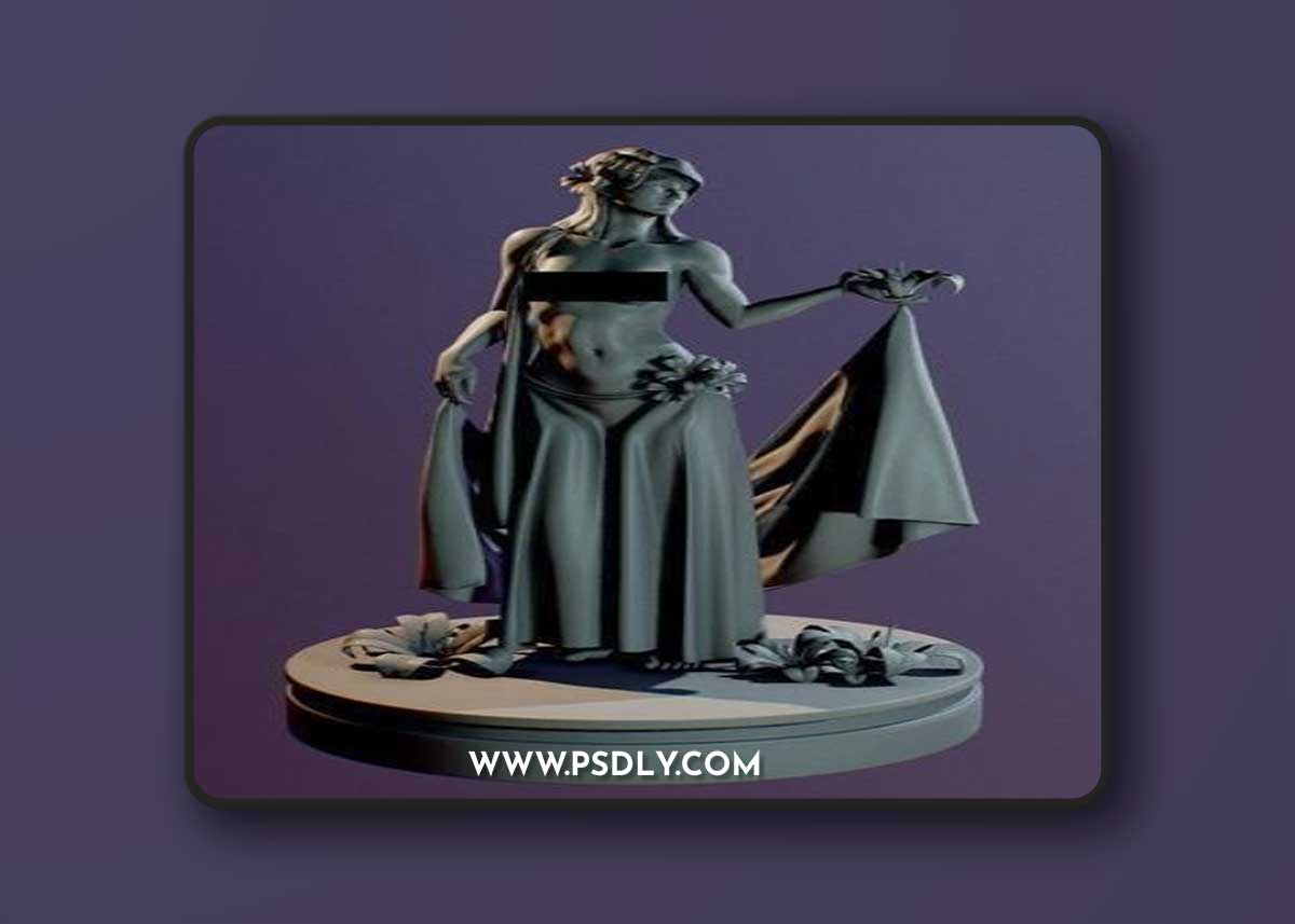 Statue of Dibella – 3D Print Model