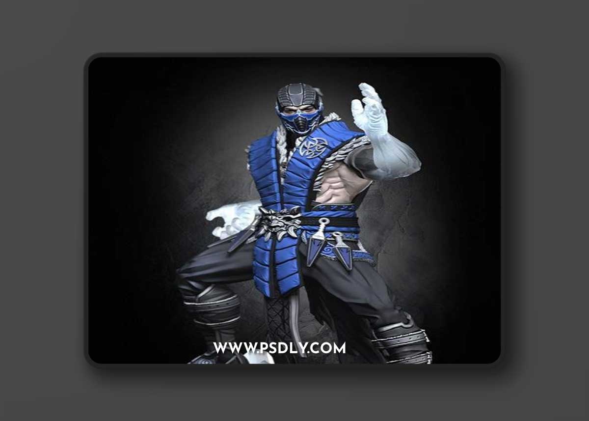 Sub Zero Fanart – 3D Print Model