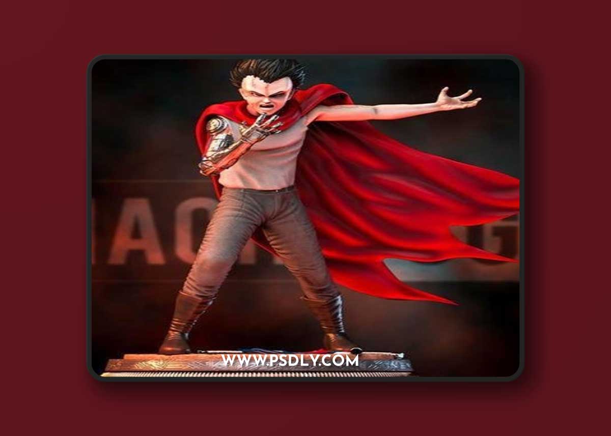 Tetsuo from Akira - Statue – 3D Print Model