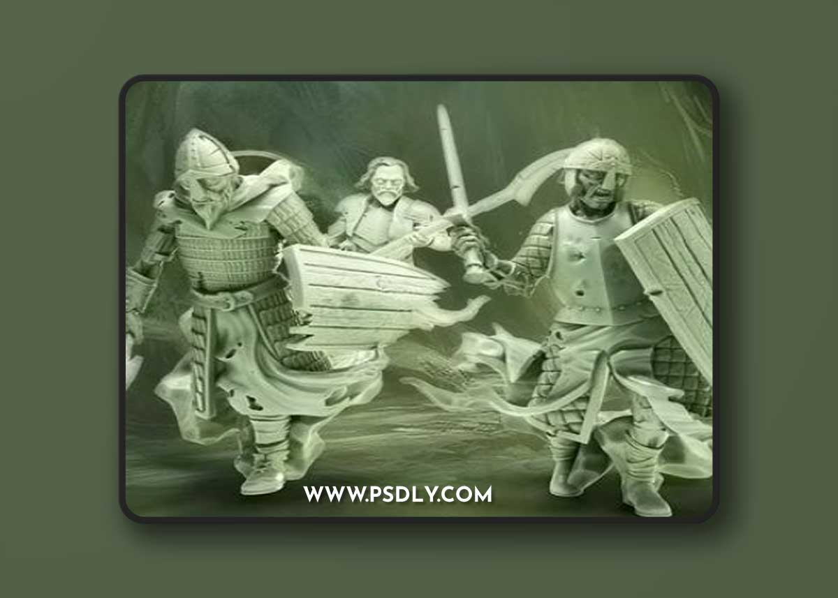 The Printing Goes Ever On - Chapter 33 - Hall of the Ghost King – 3D Print Model