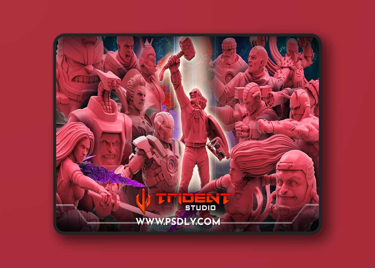 Trident Studio April 2023 – 3D Print Model