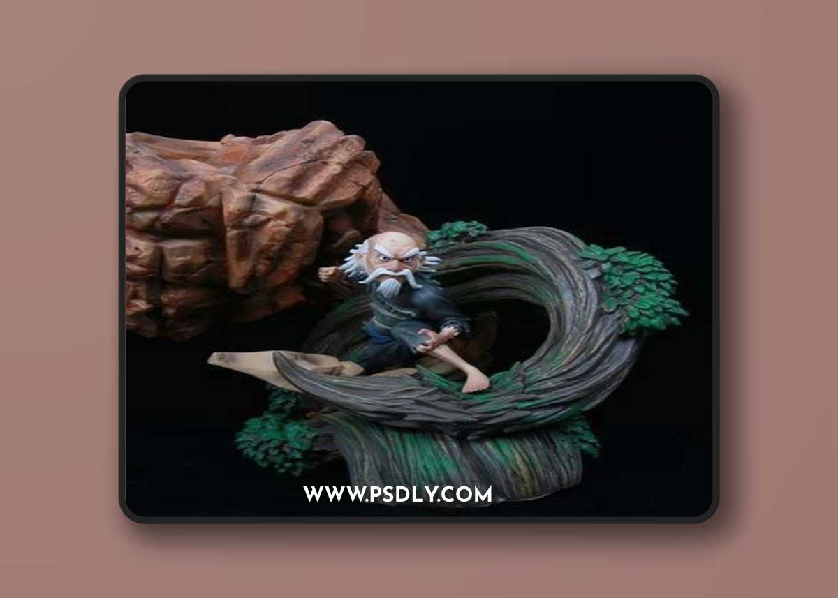 Tsuchikage Ohnoki from Naruto Shippuden – 3D Print Model