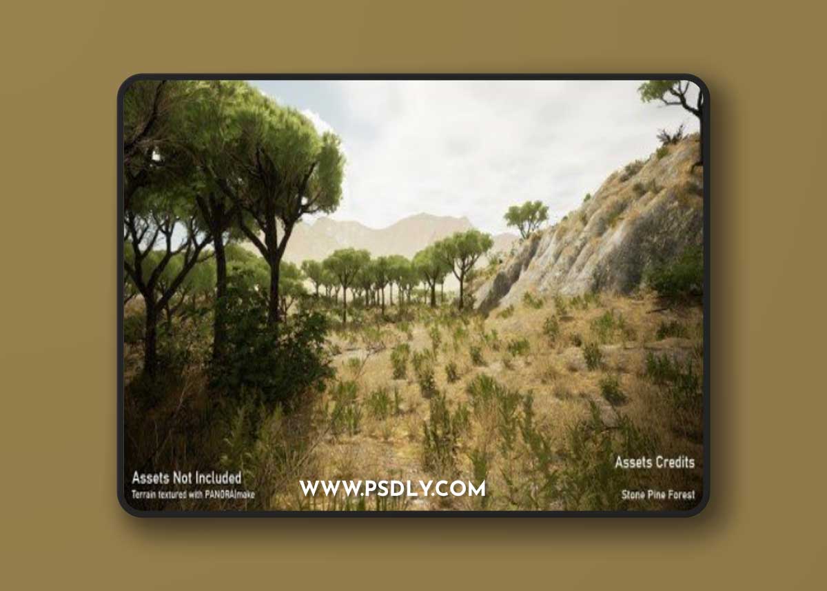 Unreal Engine - PANORAImake - Complete & Accessible AAA-Grade Landscape Texturing