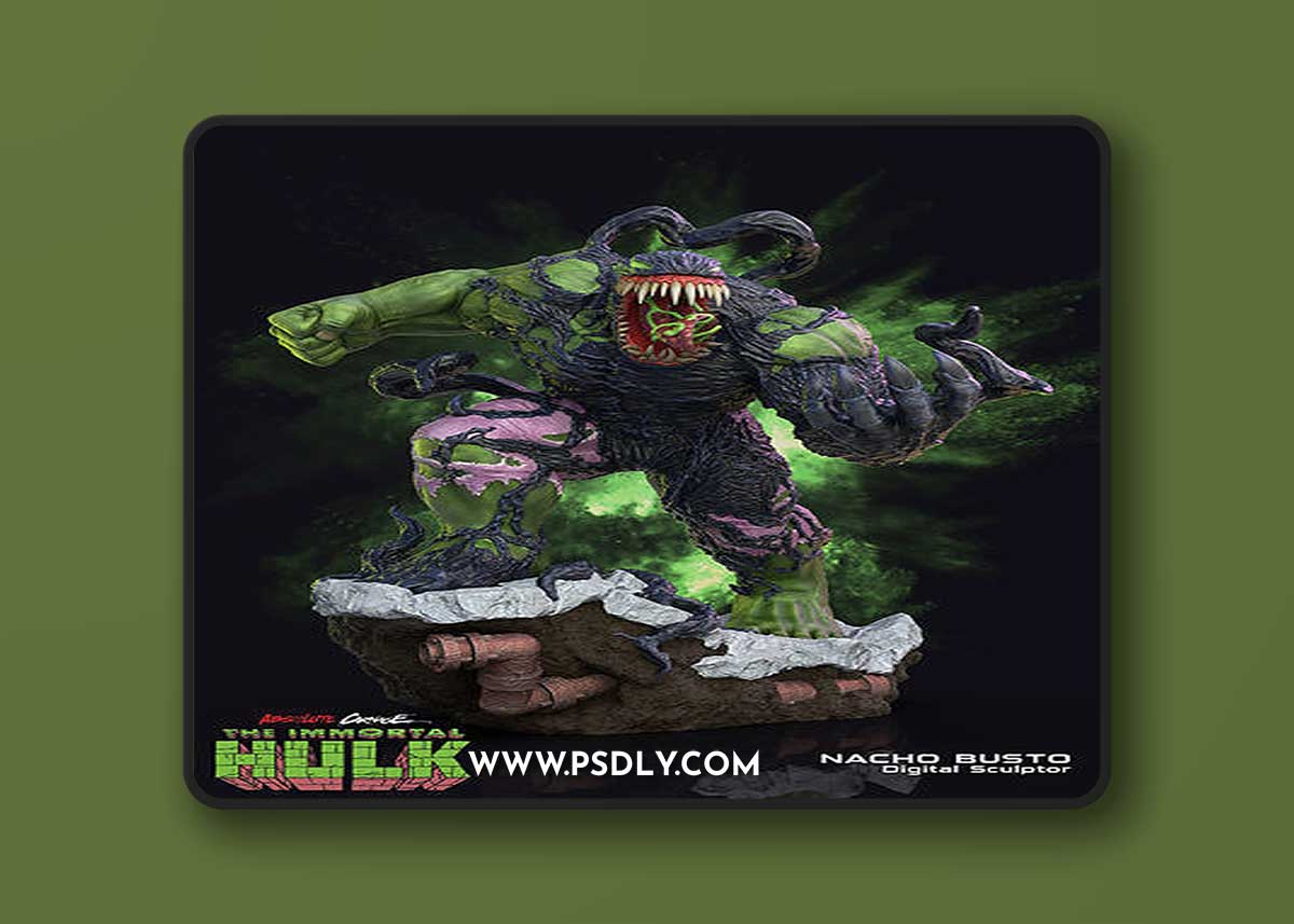 Venom and Hulk – 3D Print Model
