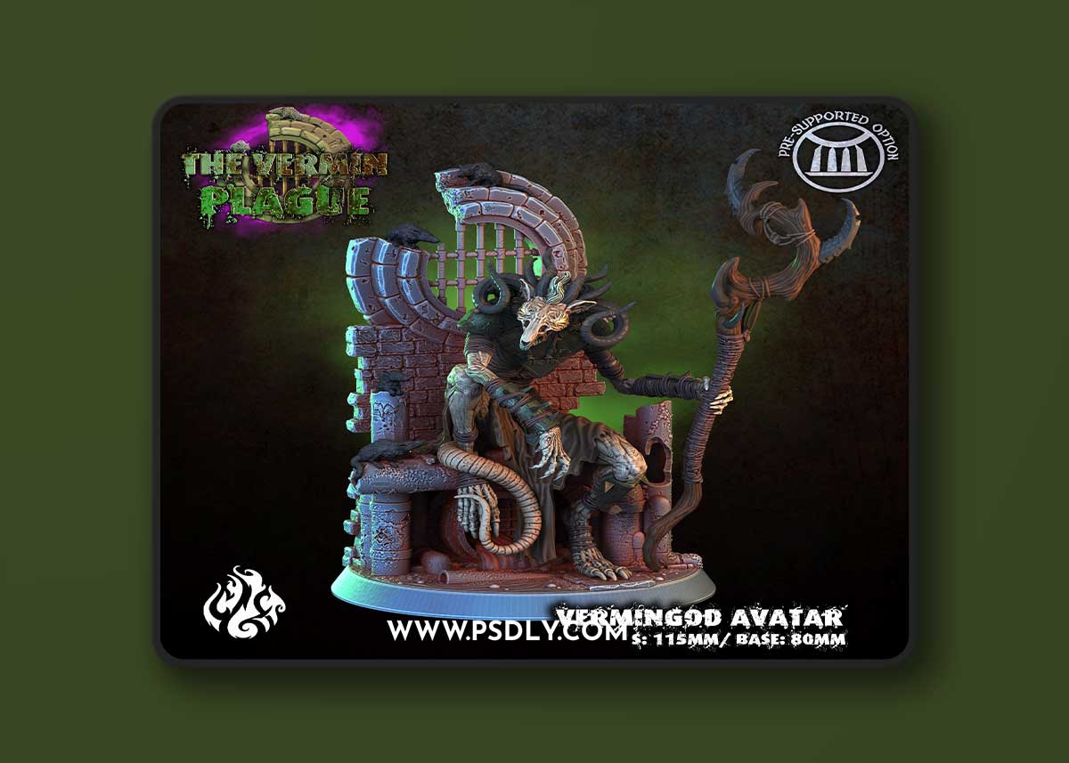 Vermingod Avatar – 3D Print Model