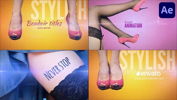 Videohive Boudoir Titles for After Effects 45420683