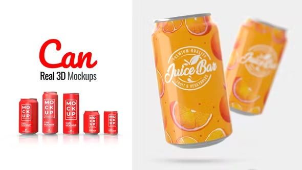 Videohive Can Real 3D Models 45424244