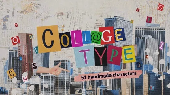 Videohive Collage Typeset 45776997