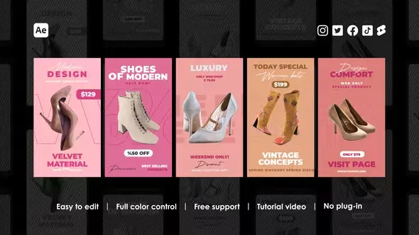 Videohive Commerce Instagram Stories 45457229