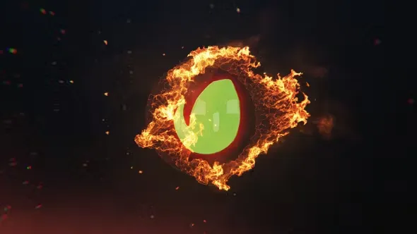 Videohive Fire Logo Reveal 45358467