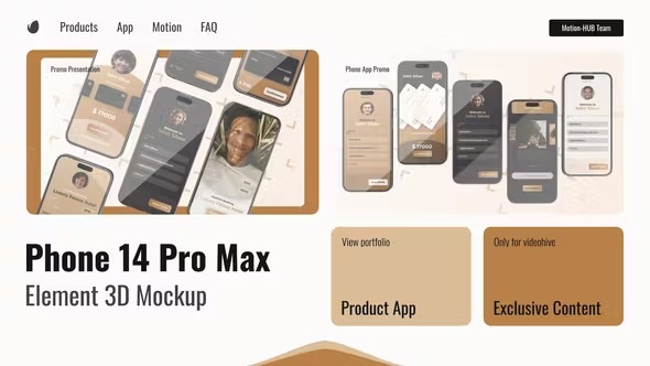 Videohive Mobile App Gold 45386382