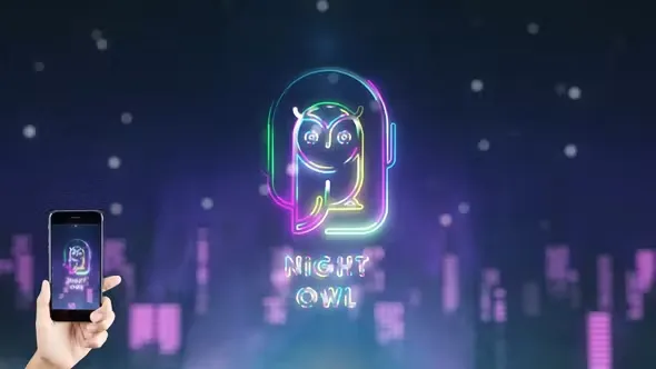 Videohive Night City Logo Reveal 24416574