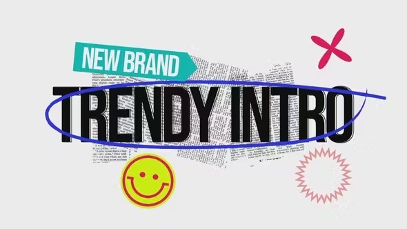 Videohive Trendy Intro 45297688