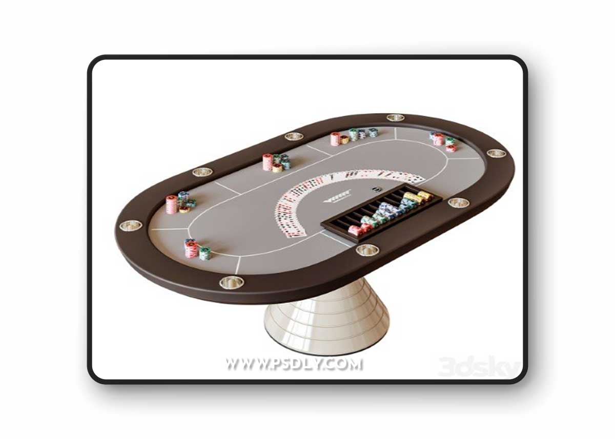 Vismara design poker table
