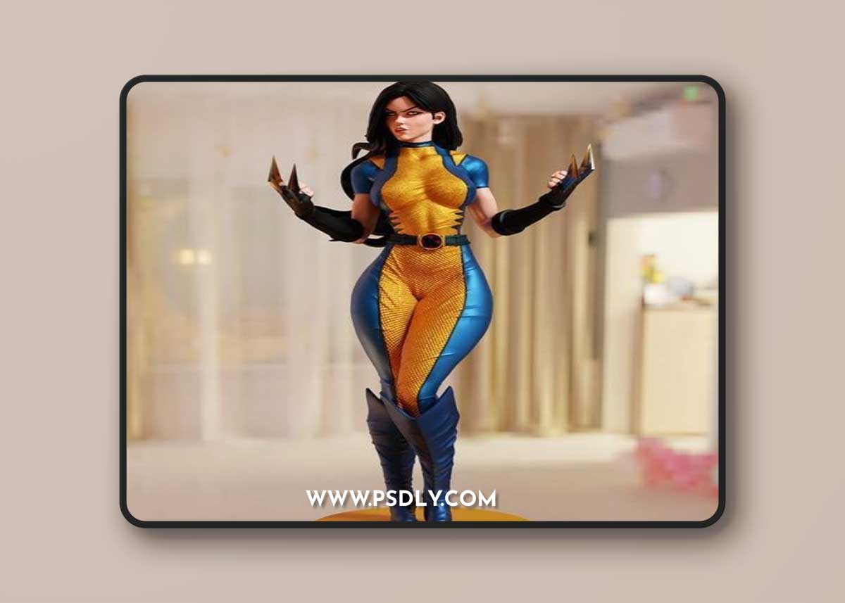 X23 02 – 3D Print Model