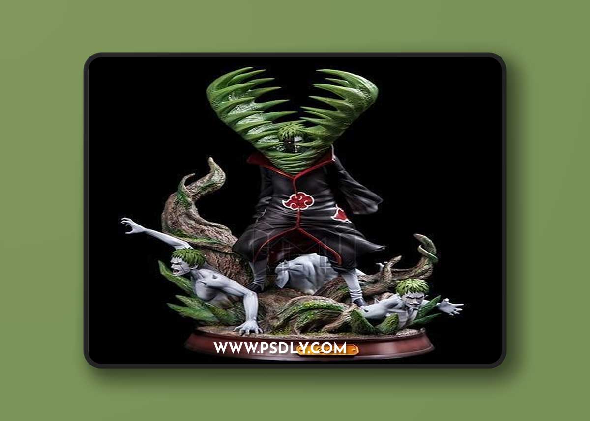 Zetsu Akatsuki Diorama – 3D Print Model