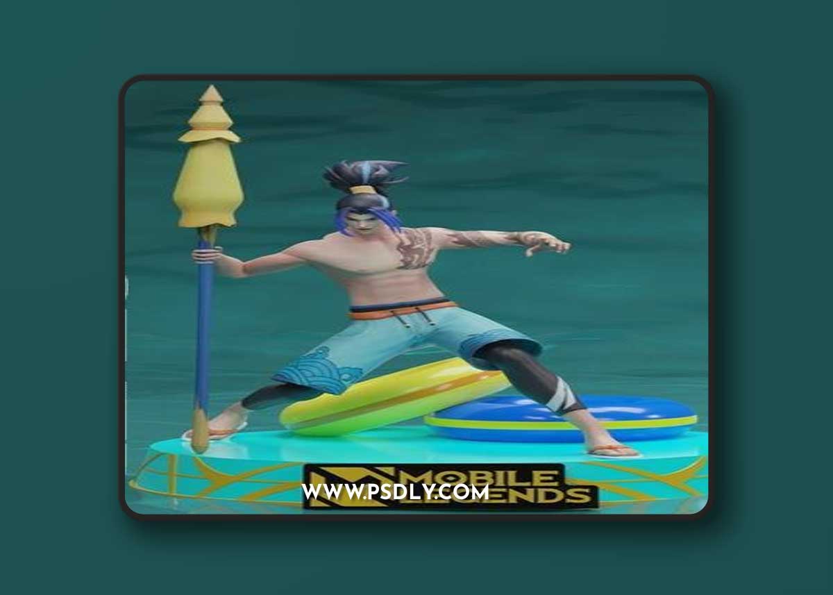 Zilong Summer Skin Mobile Legends – 3D Print Model