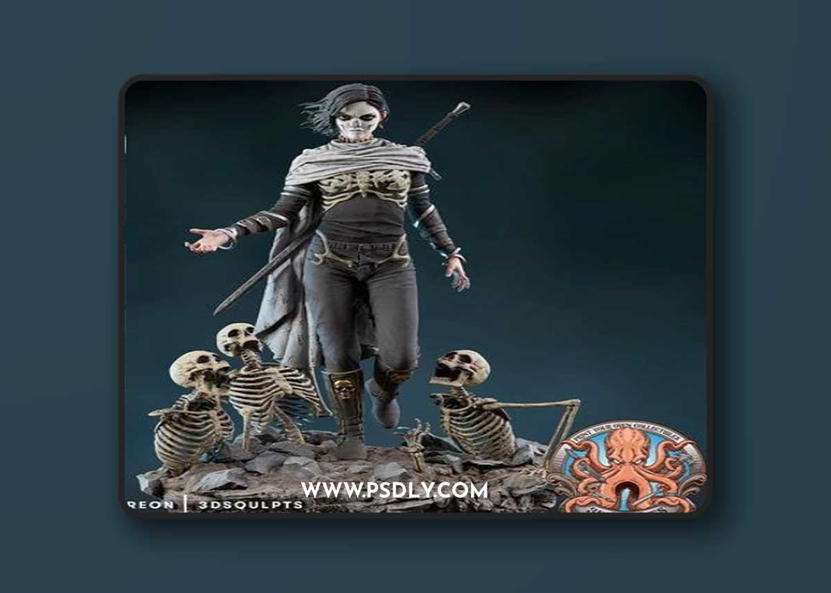 3dsqulpts - Harrow the Ninth – 3D Print Model