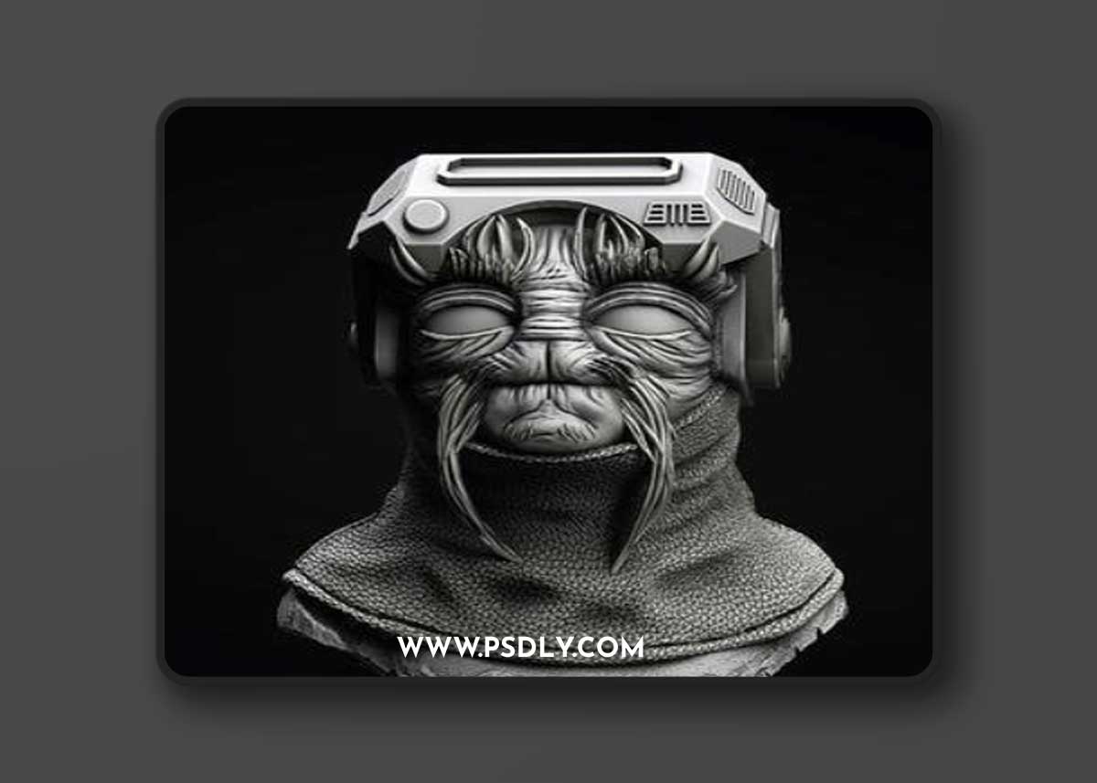 Babu Frik Bust – 3D Print Model