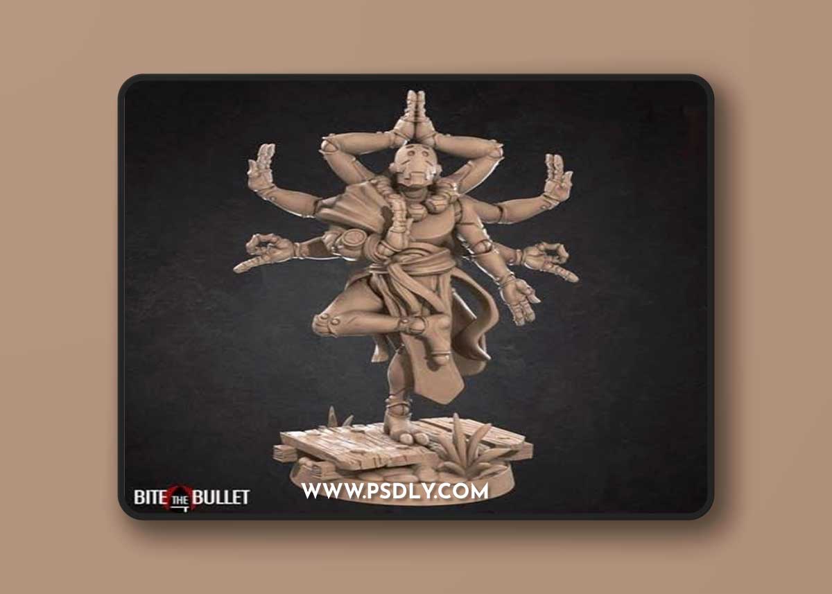Bite the Bullet – Warforged Monk Transcendence - 3D Print Model STL