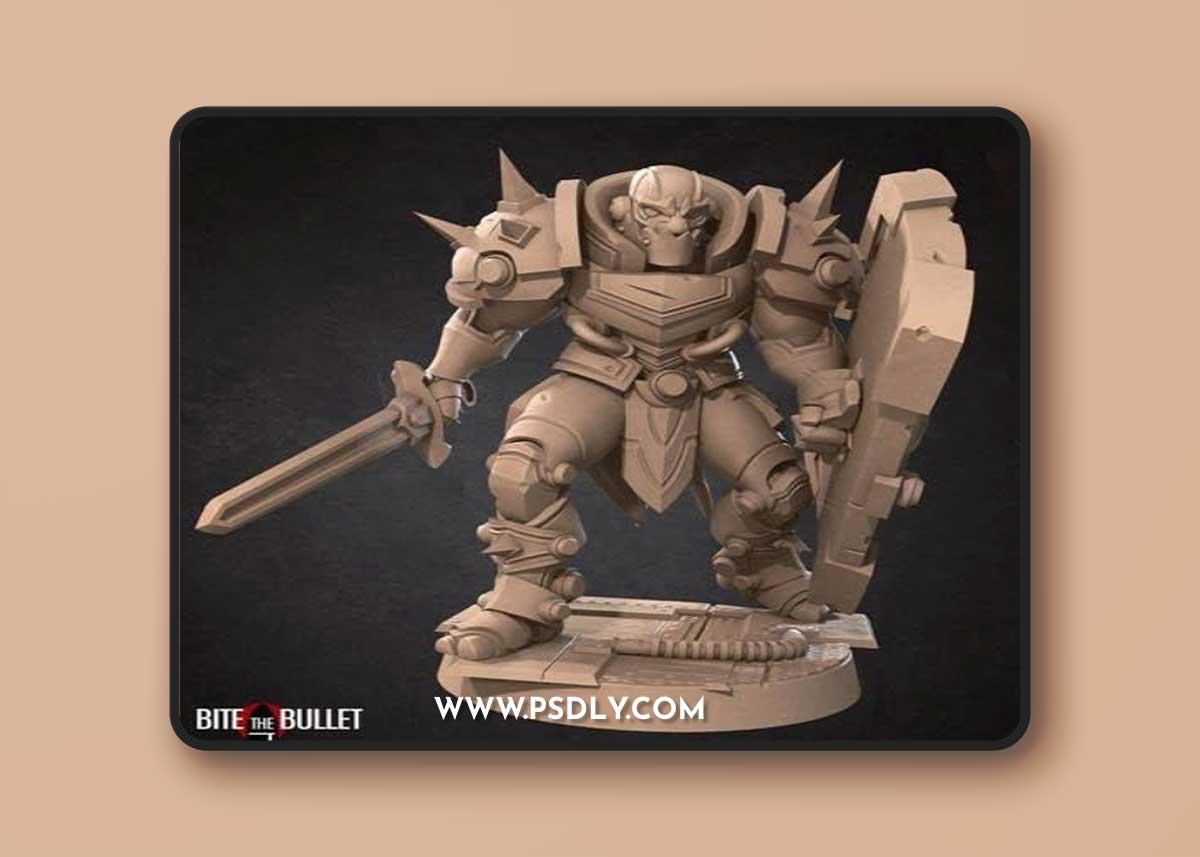 Bite-the-Bullet-–-Warforged-Warrior---3D-Print-Model-STL