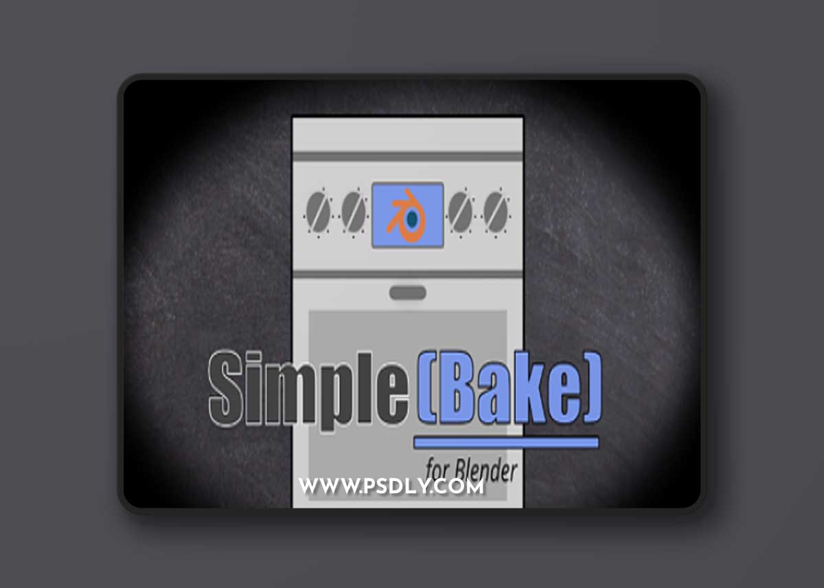 [Blender] SimpleBake 3.3.1