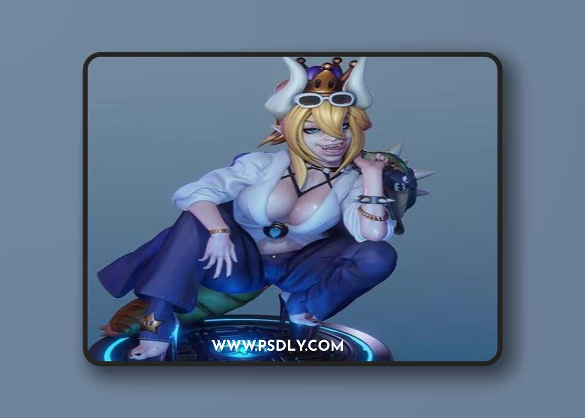 Bowsette – 3D Print Model