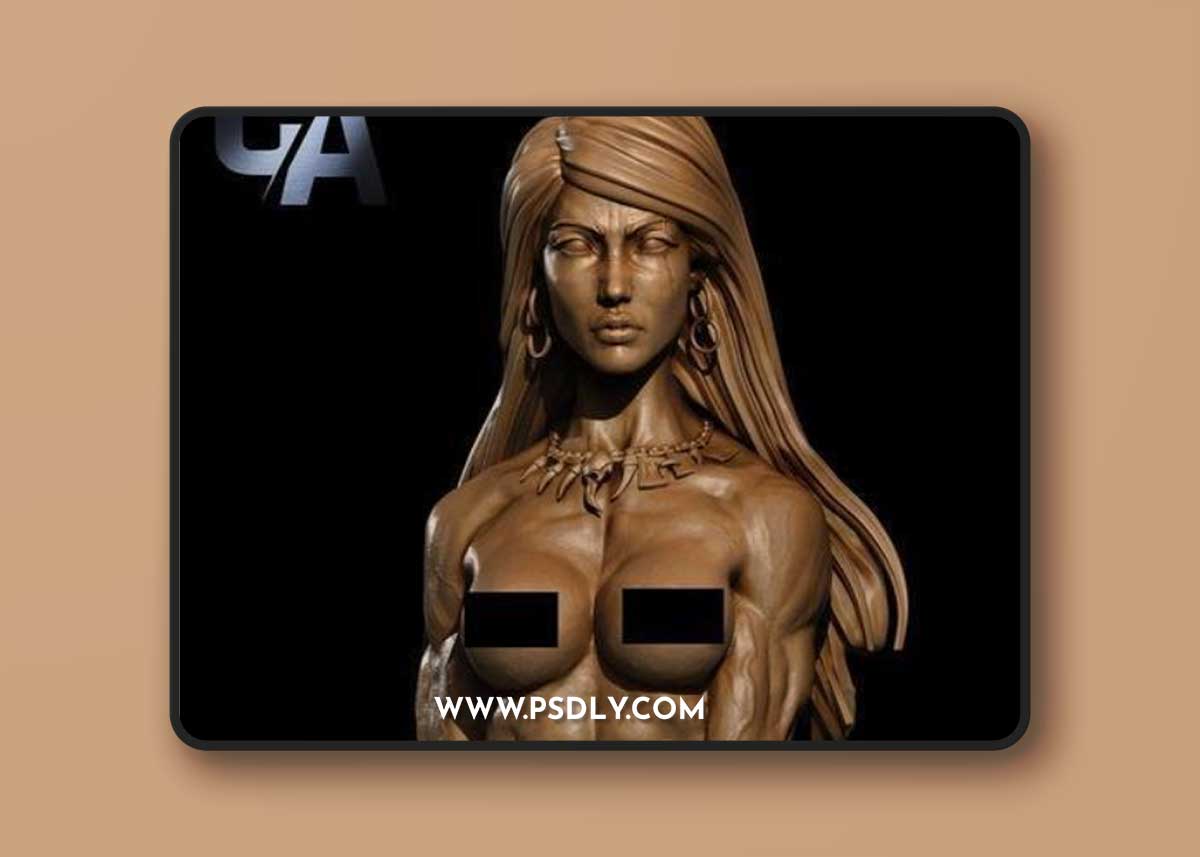 Ca 3d Studios - Female Conan NSFW Version – 3D Print Model