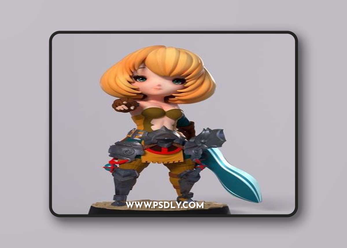 Chibi Another Random – 3D Print Model
