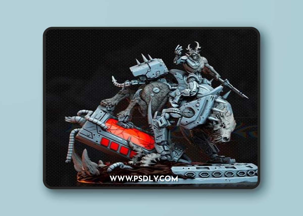 Demonstar The Reckoning – Armari Headhunter 3 - 3D Print Model STL
