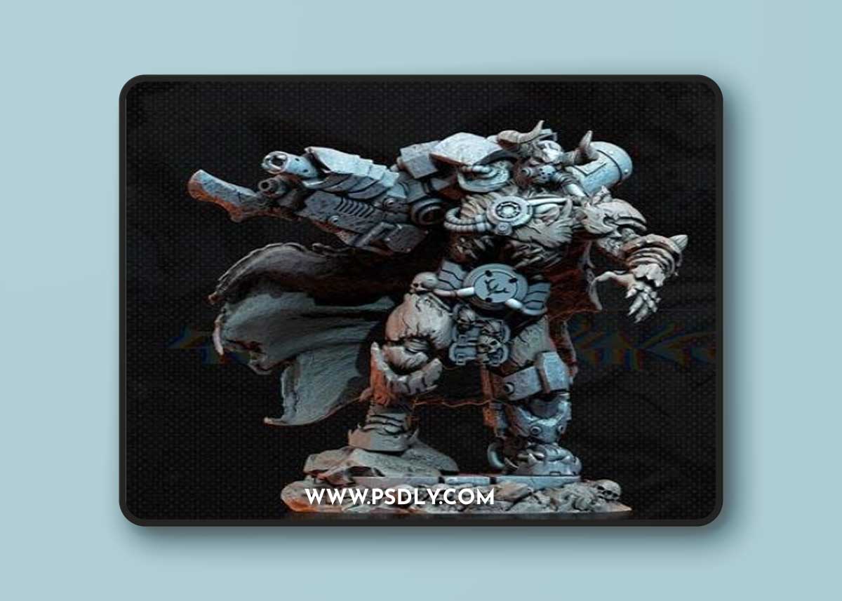 Demonstar The Reckoning – Armari Headhunter 4 - 3D Print Model STL