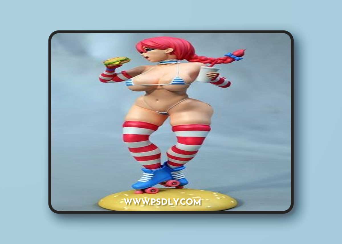 Exclusive - Wendy burger – 3D Print Model
