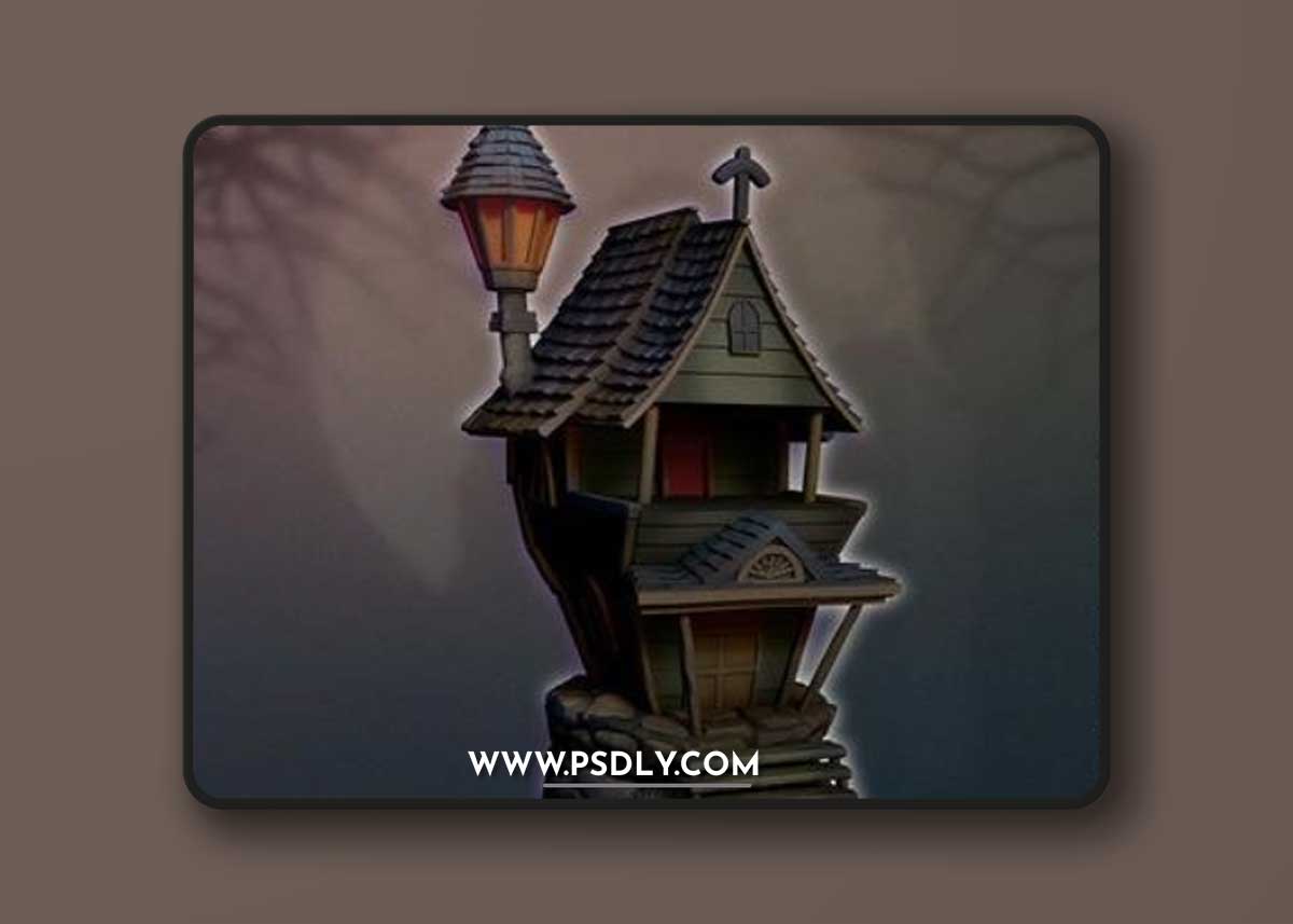 Jack House – 3D Print Model