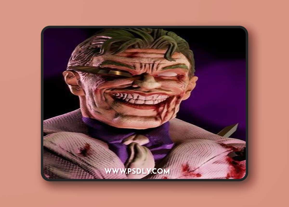 Joker Comic Bust and Cad-Bane Bust – 3D Print Model