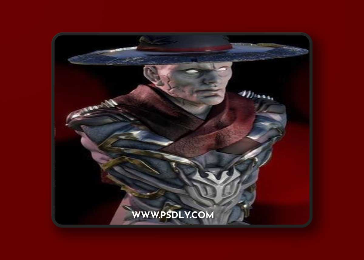 Kabal Bust and Kung Lao from Mortal Kombat Bust – 3D Print Model