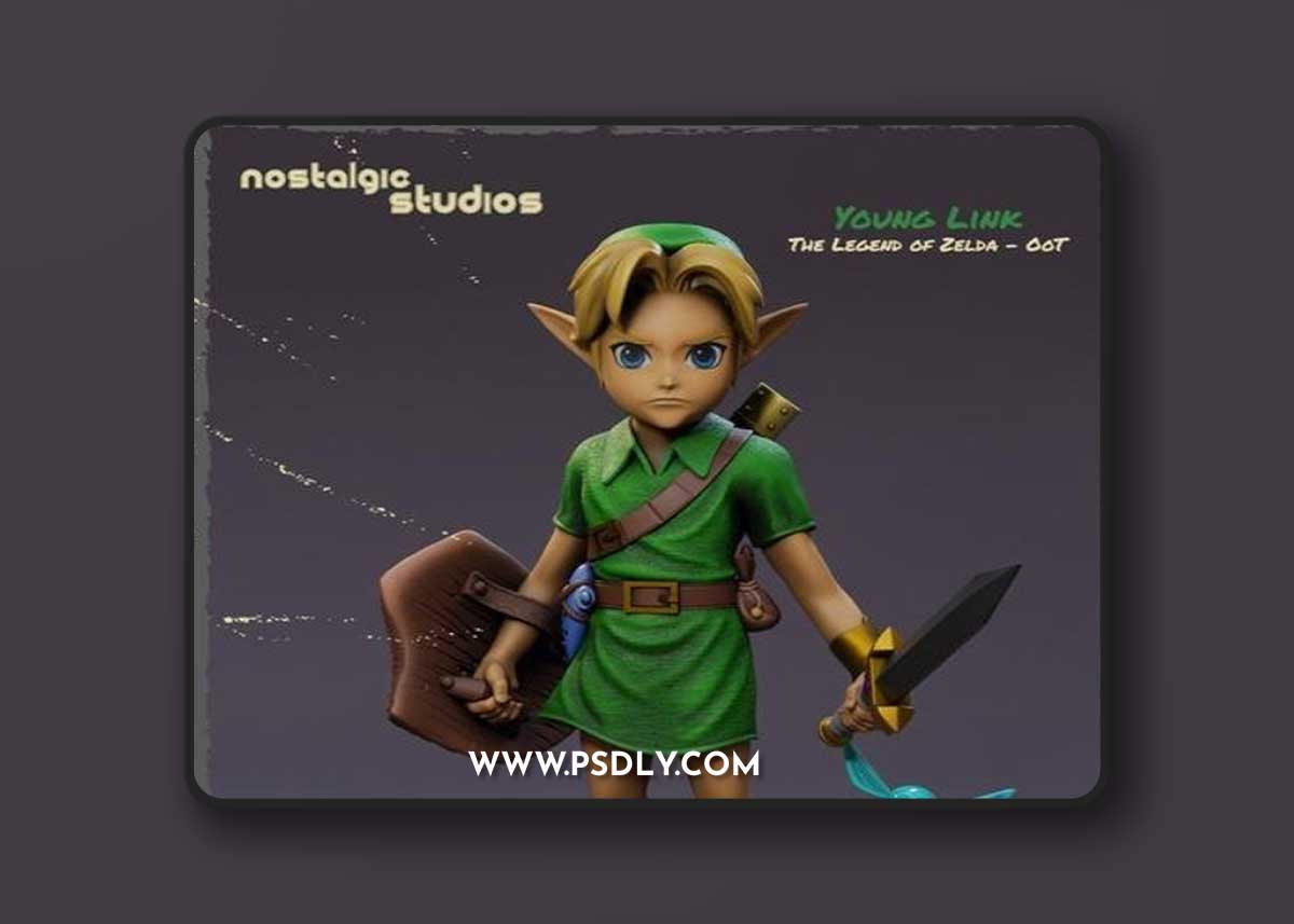 Link - Zelda OOT – 3D Print Model